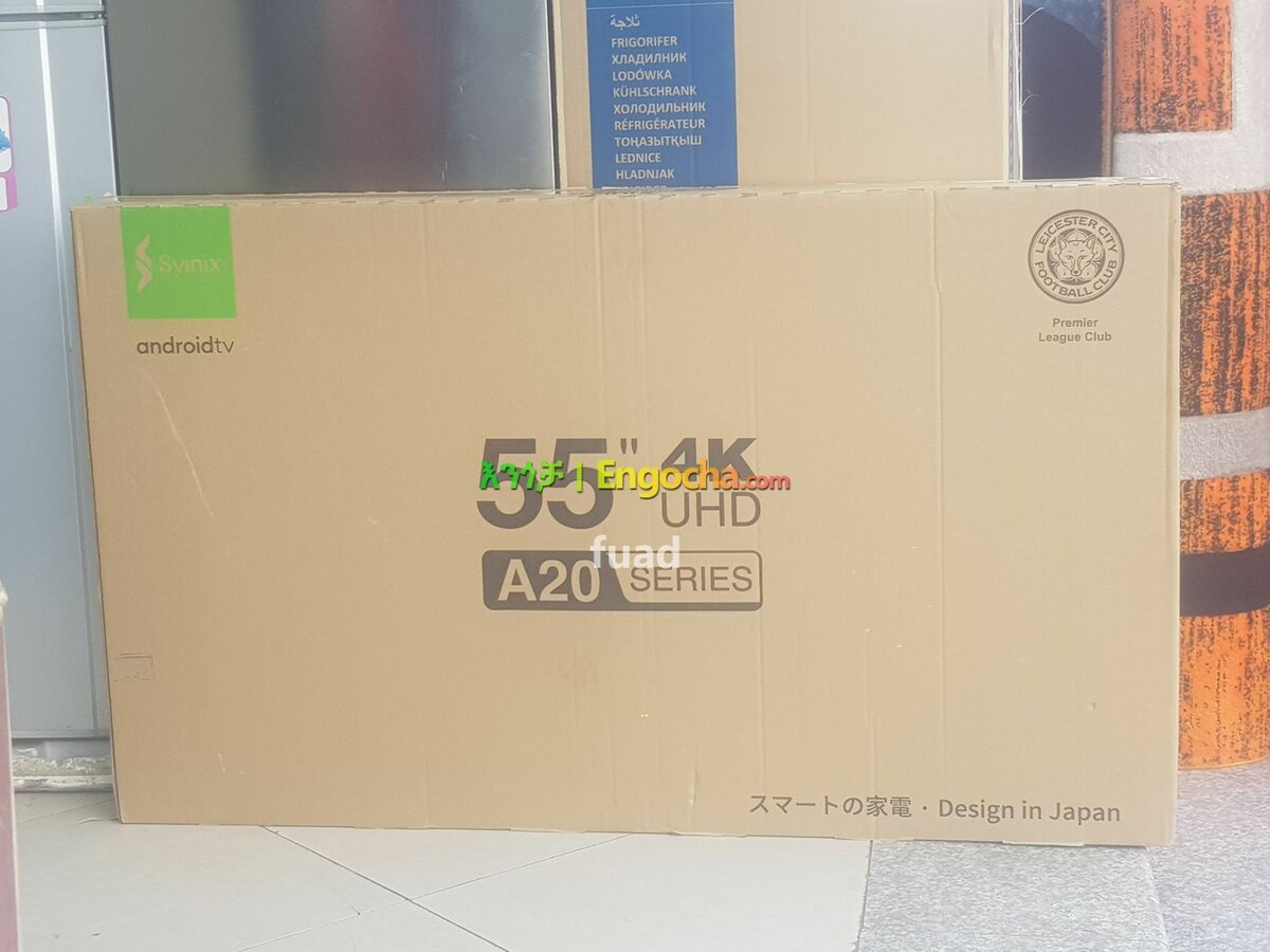 FLAMELESS DESIGN SYINIX 55"INCHES UHD T