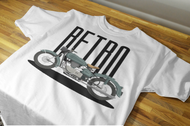 Retro Bike T-shirt