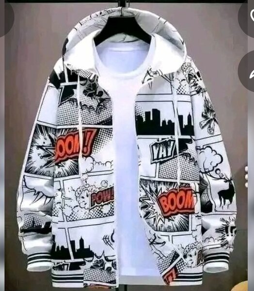 Sweat à capuche style BD