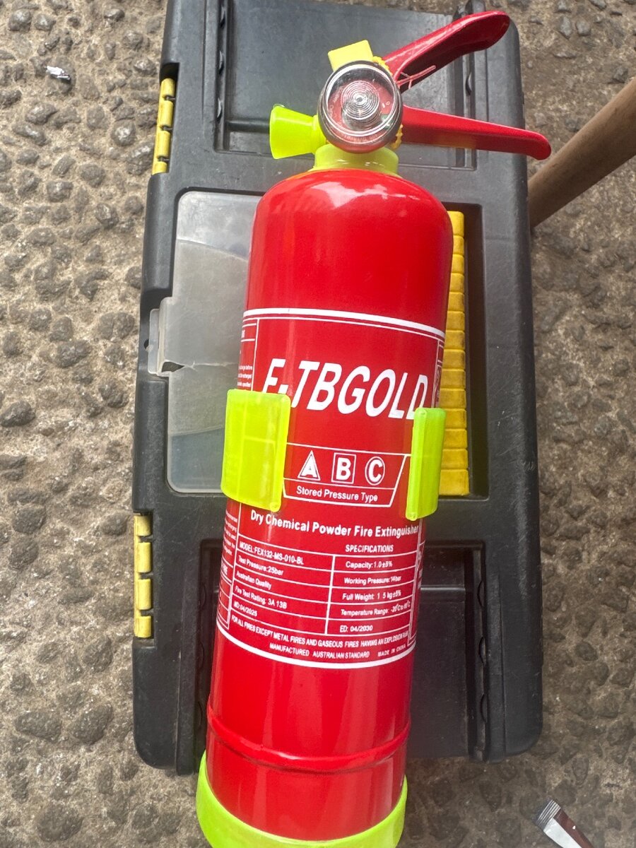 Extincteur en poudre 1kg