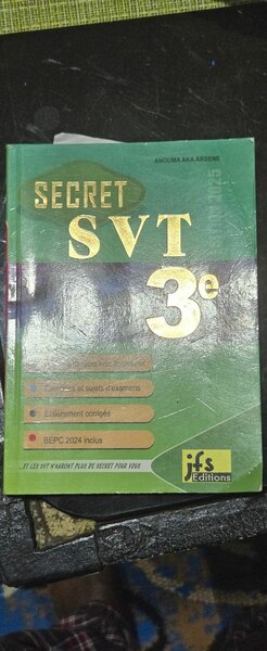 Guide Étudiant SVT 3ème