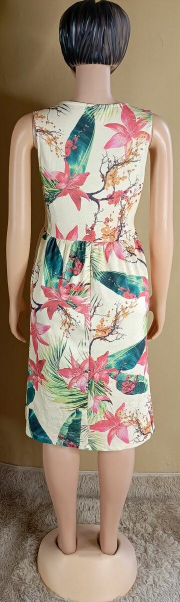 Robe d'été imprimé floral