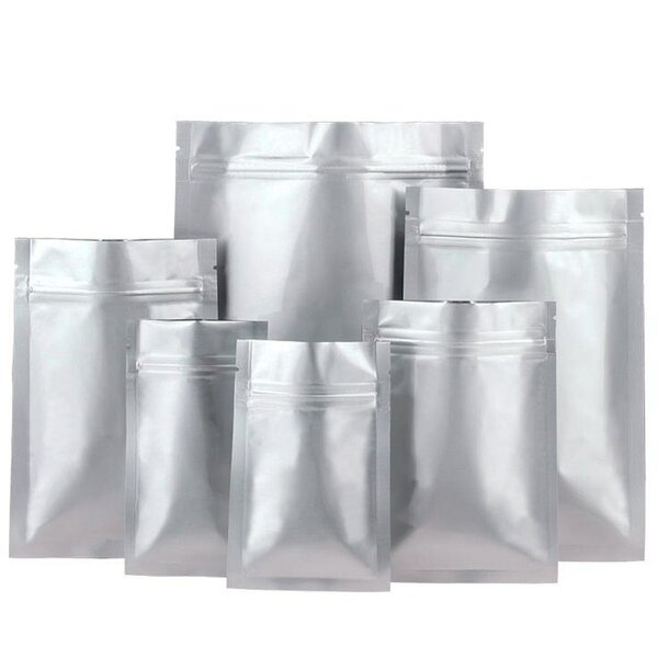 Sacs zip aluminium pur 13*18cm