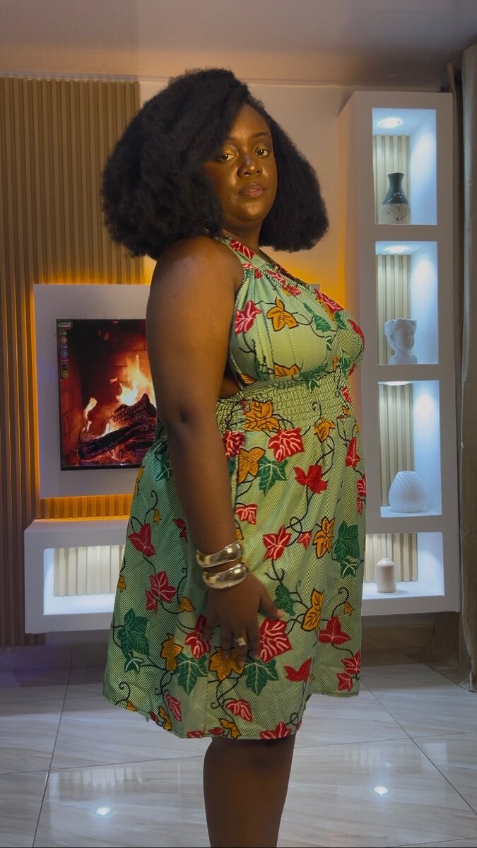 Robe d'été à motifs floraux