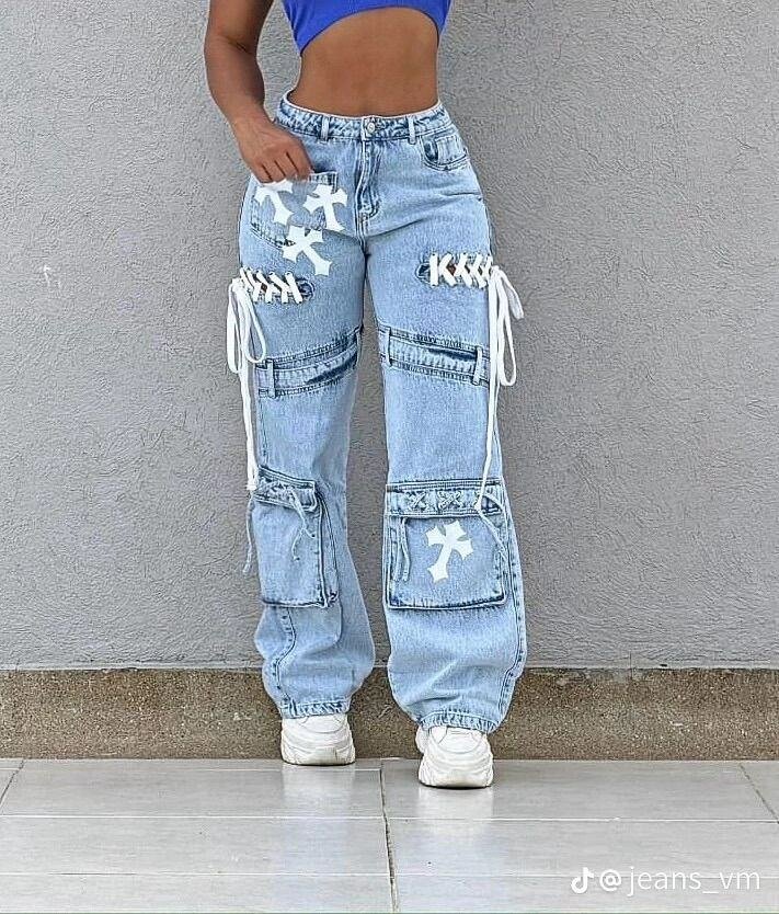 Jeans larges style urbain