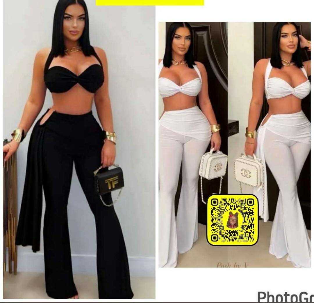 Ensemble chic bicolore