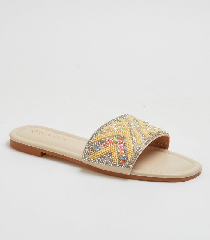 Sandales ornées femme élégantes