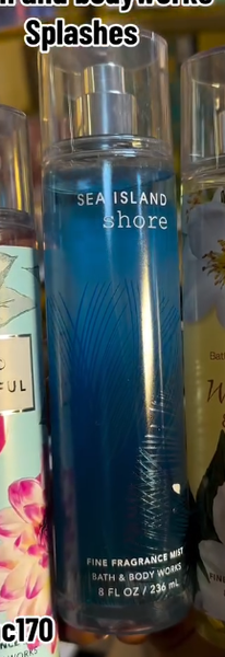 Bath and bodyworks splashes available