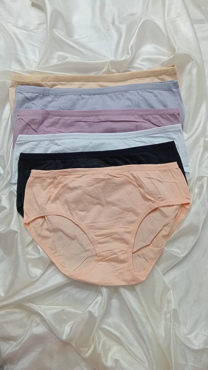 Culottes en coton doux 6pièces