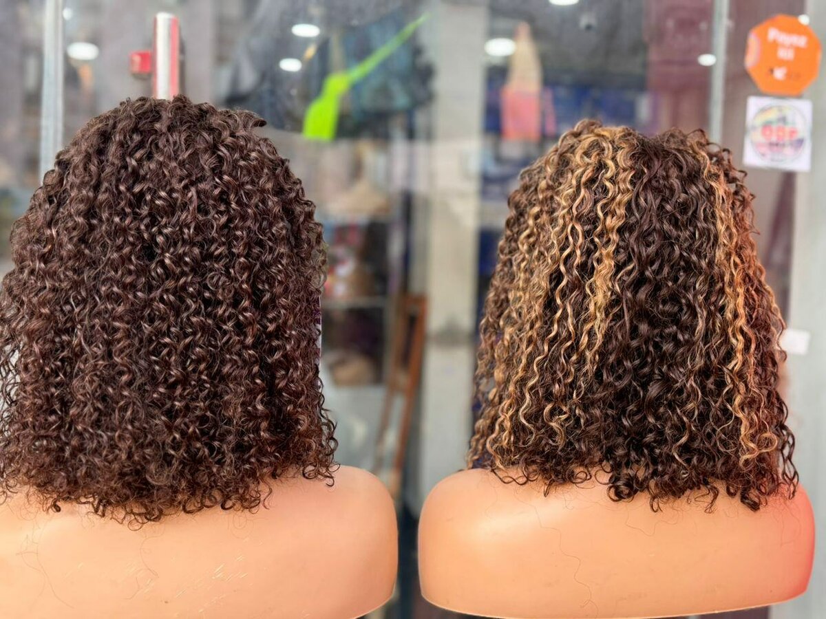 SDD Jerry curl lace frontale