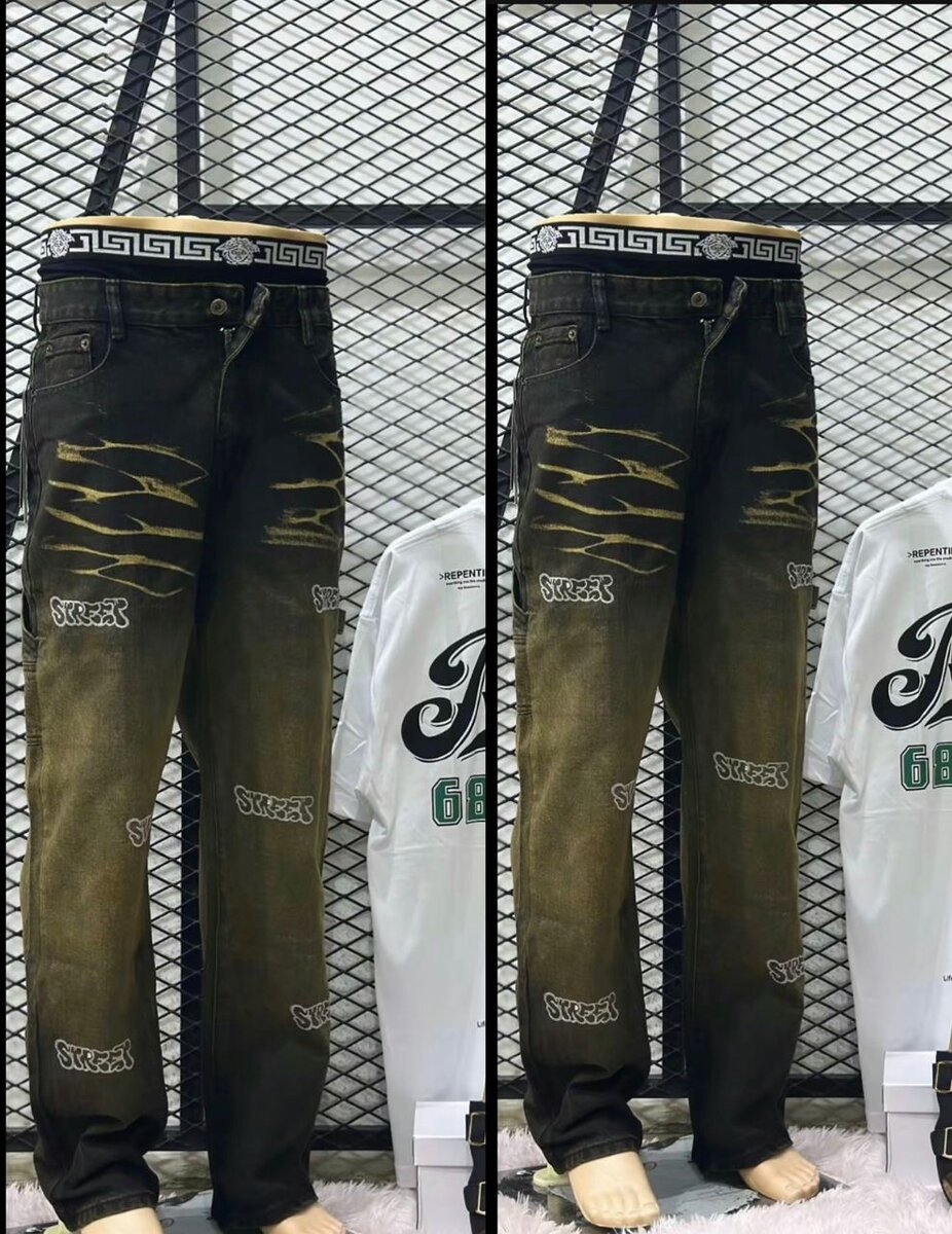 Jeans tendance décontracté