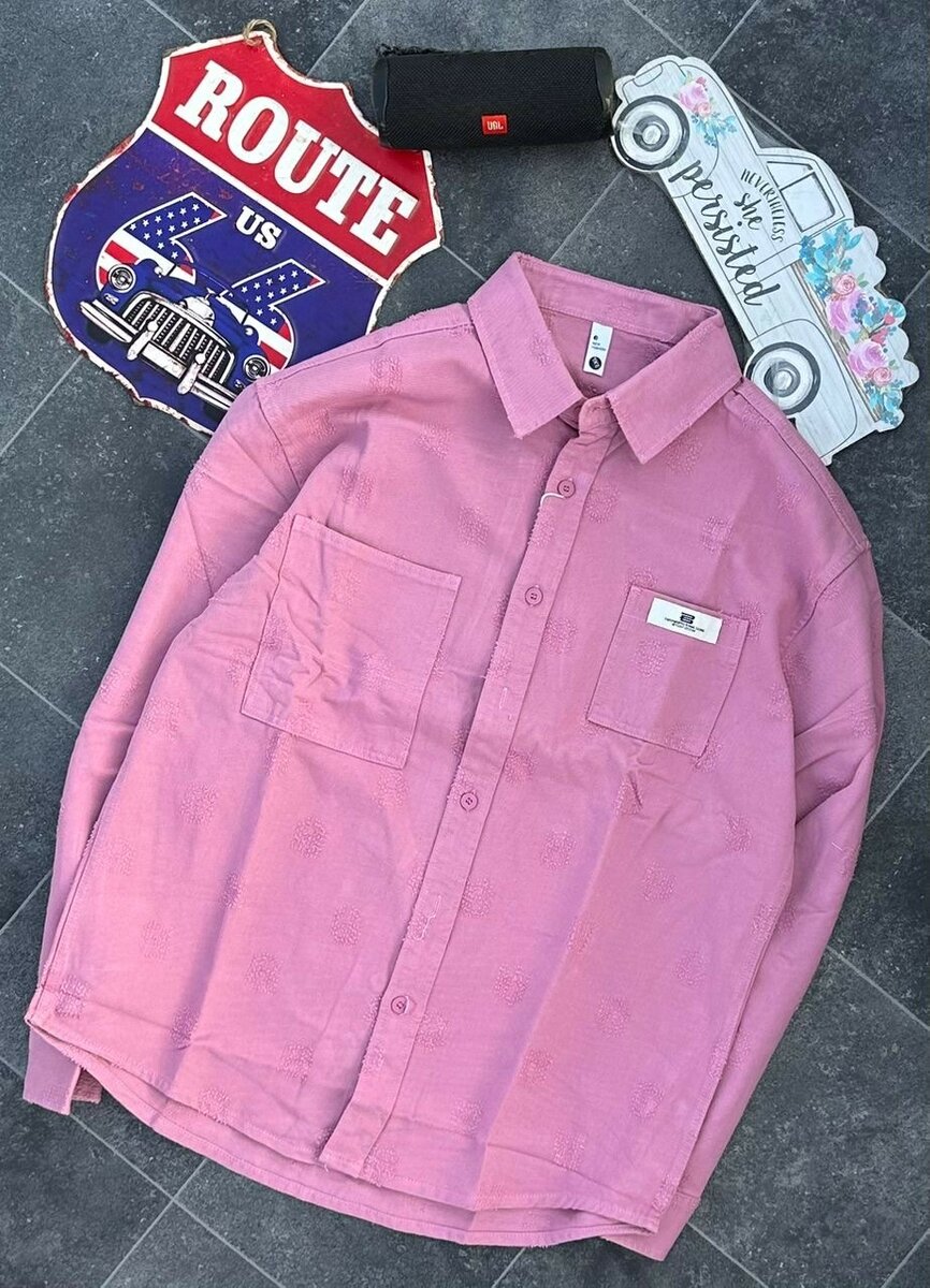 Chemise décontractée unisexe