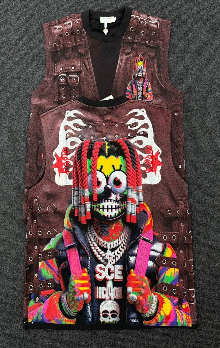 Veste street art graphique