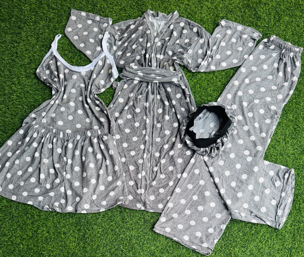 Wholesale of 5in1 cotton night wear