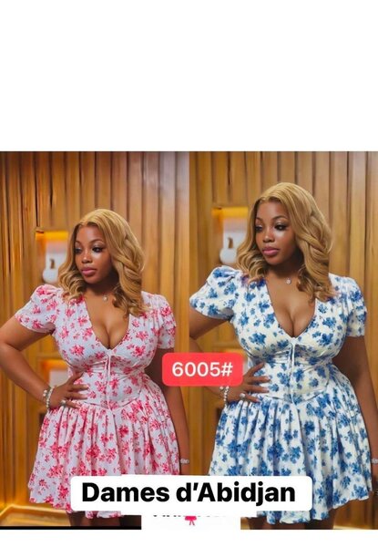 Robe fleurie élégante