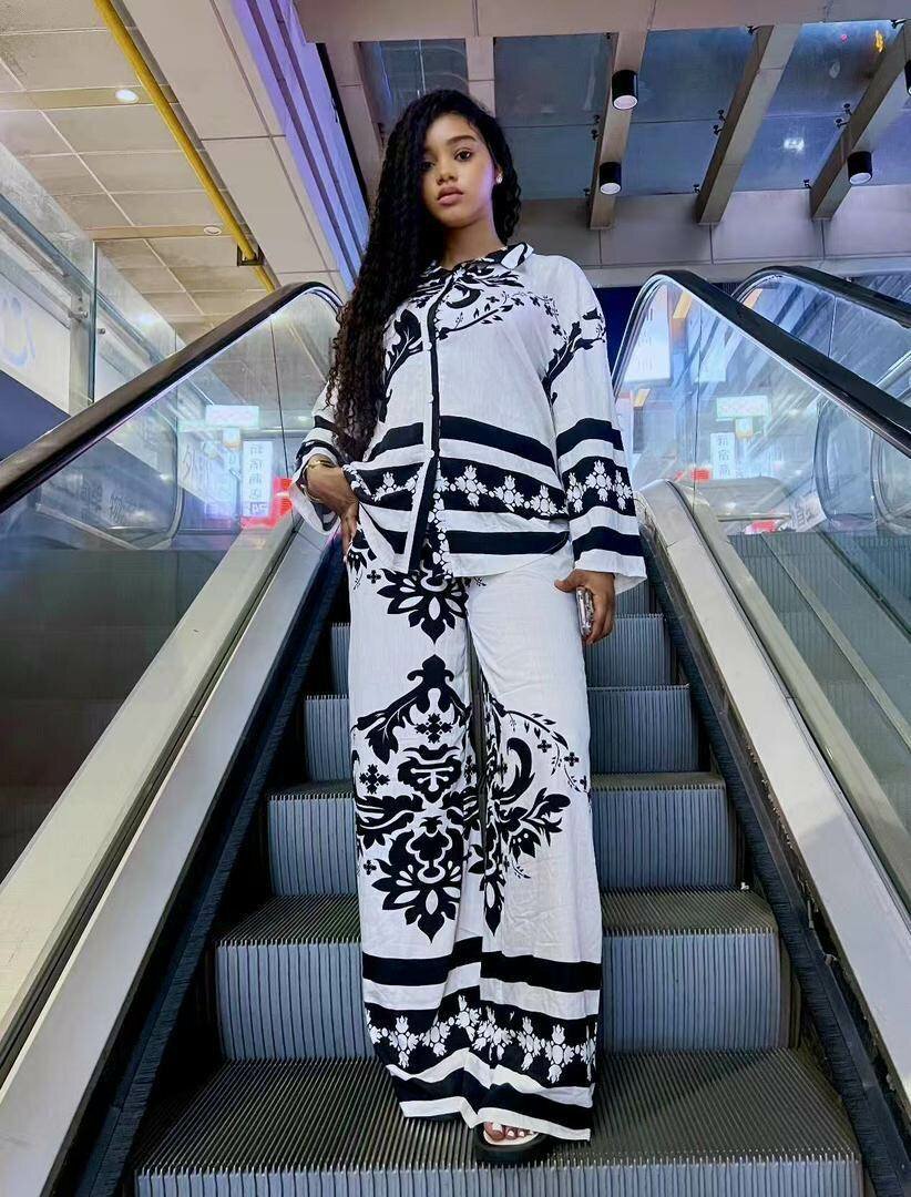 Ensemble Chic Imprimé Femme