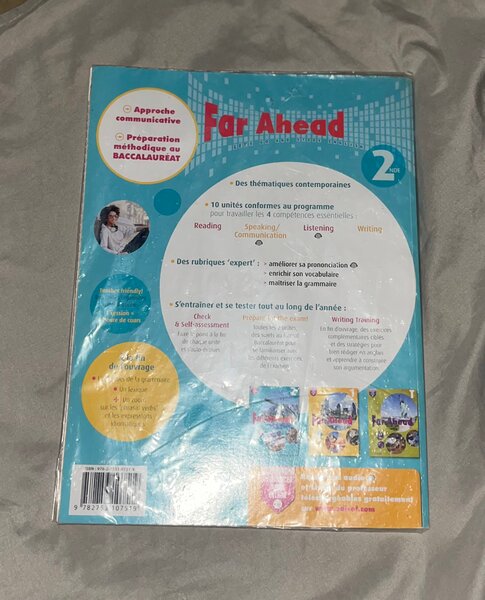 Manuel d'anglais Far Ahead 2nde