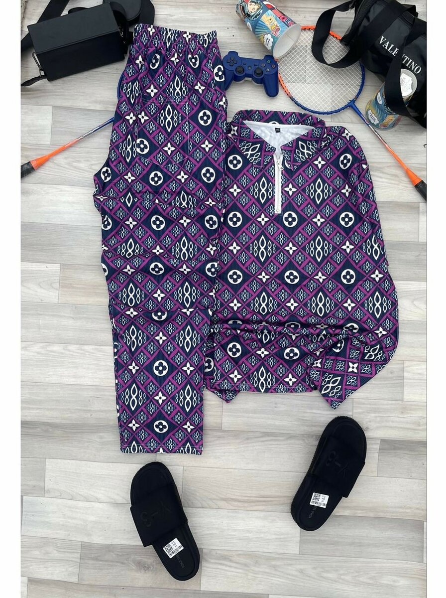 Pyjama homme motifs africains