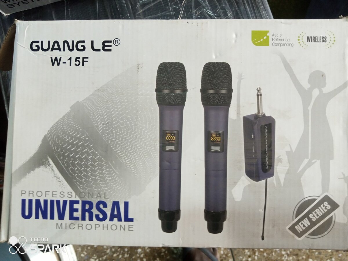 Guangle cordless Mic 3 in 1
