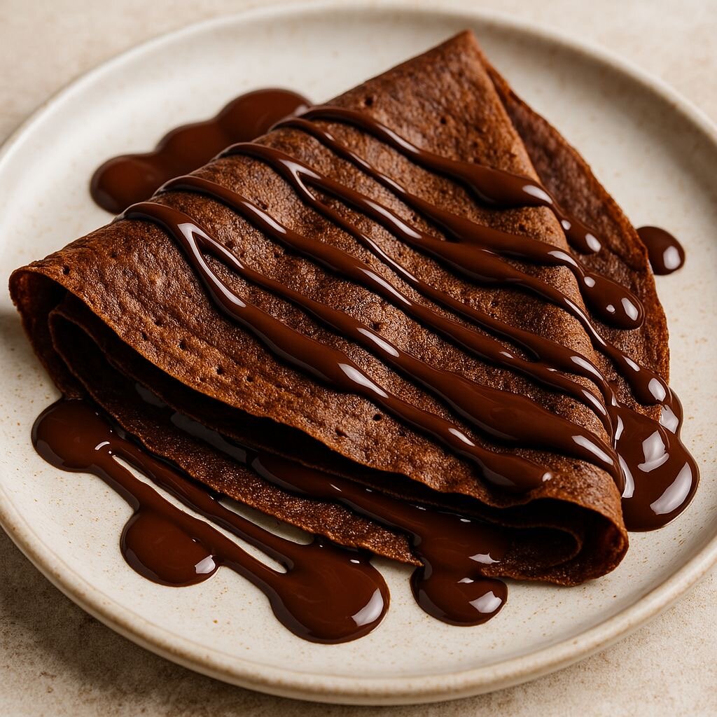 Crêpe au chocolat gourmand