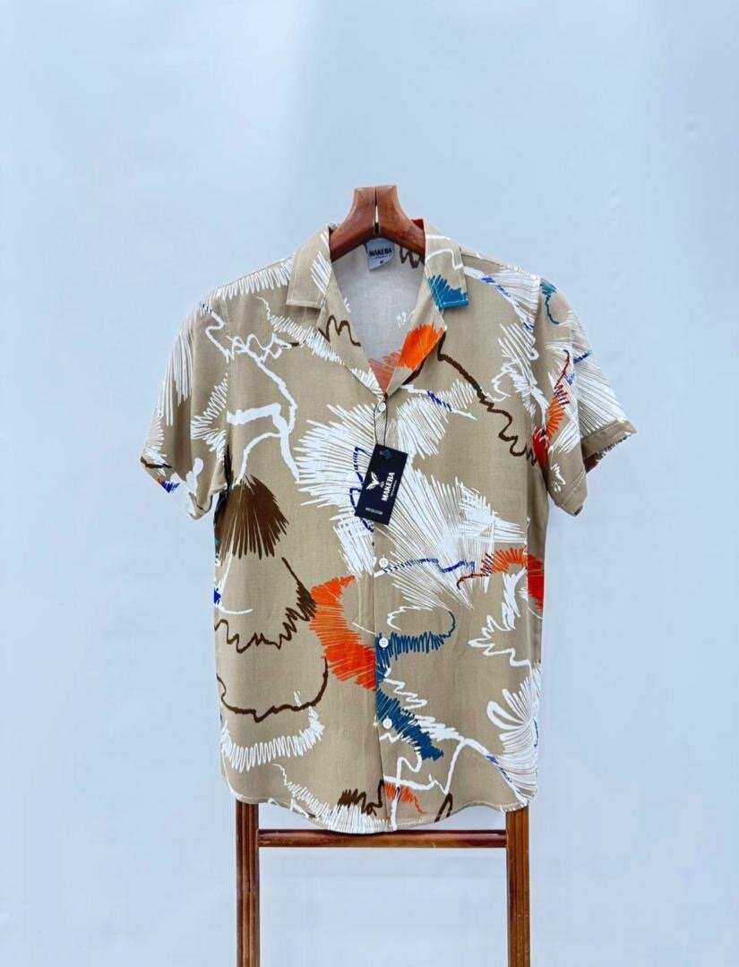 Chemise imprimée été