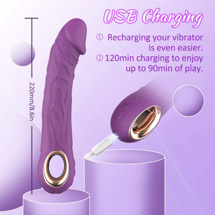 Vibromasseur USB Rechargeable