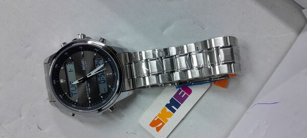 Montre Homme Acier Digital