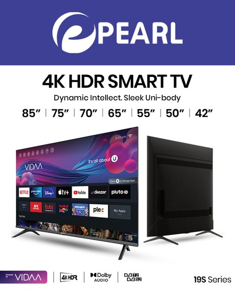 PEARL 50 INCH 4K SMART ANDROID HRD TV
