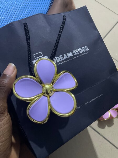 Barrettes florales colorées