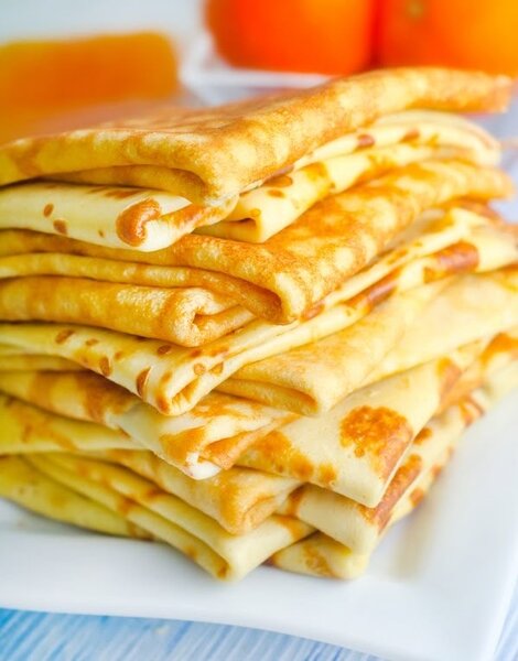 10 Crêpes nature maison