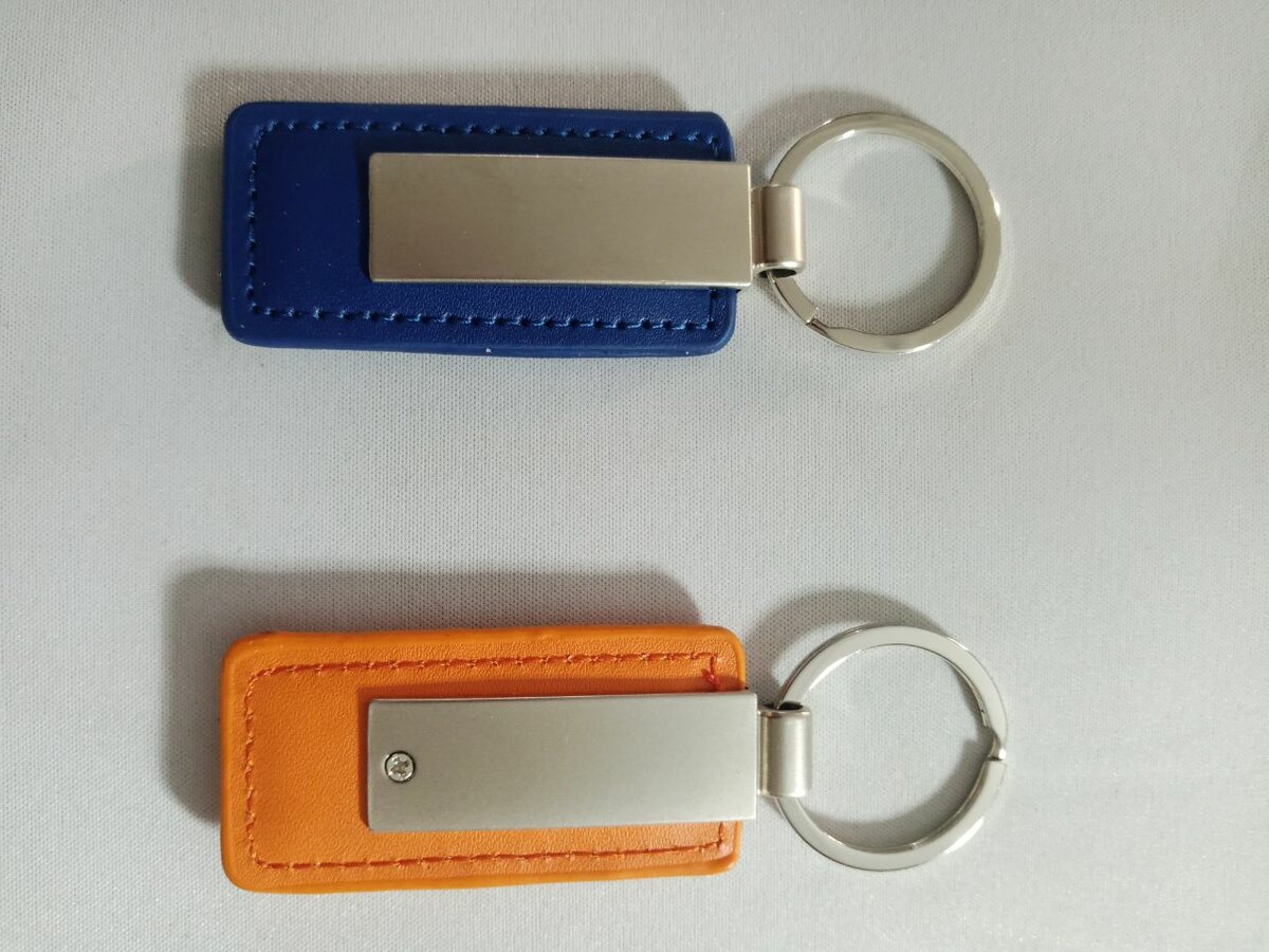 Porte-clés cuir élégant