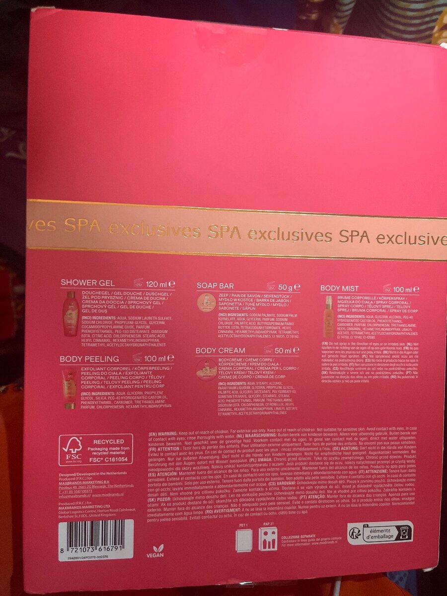 Coffret Bien-Être SPA Exclusives