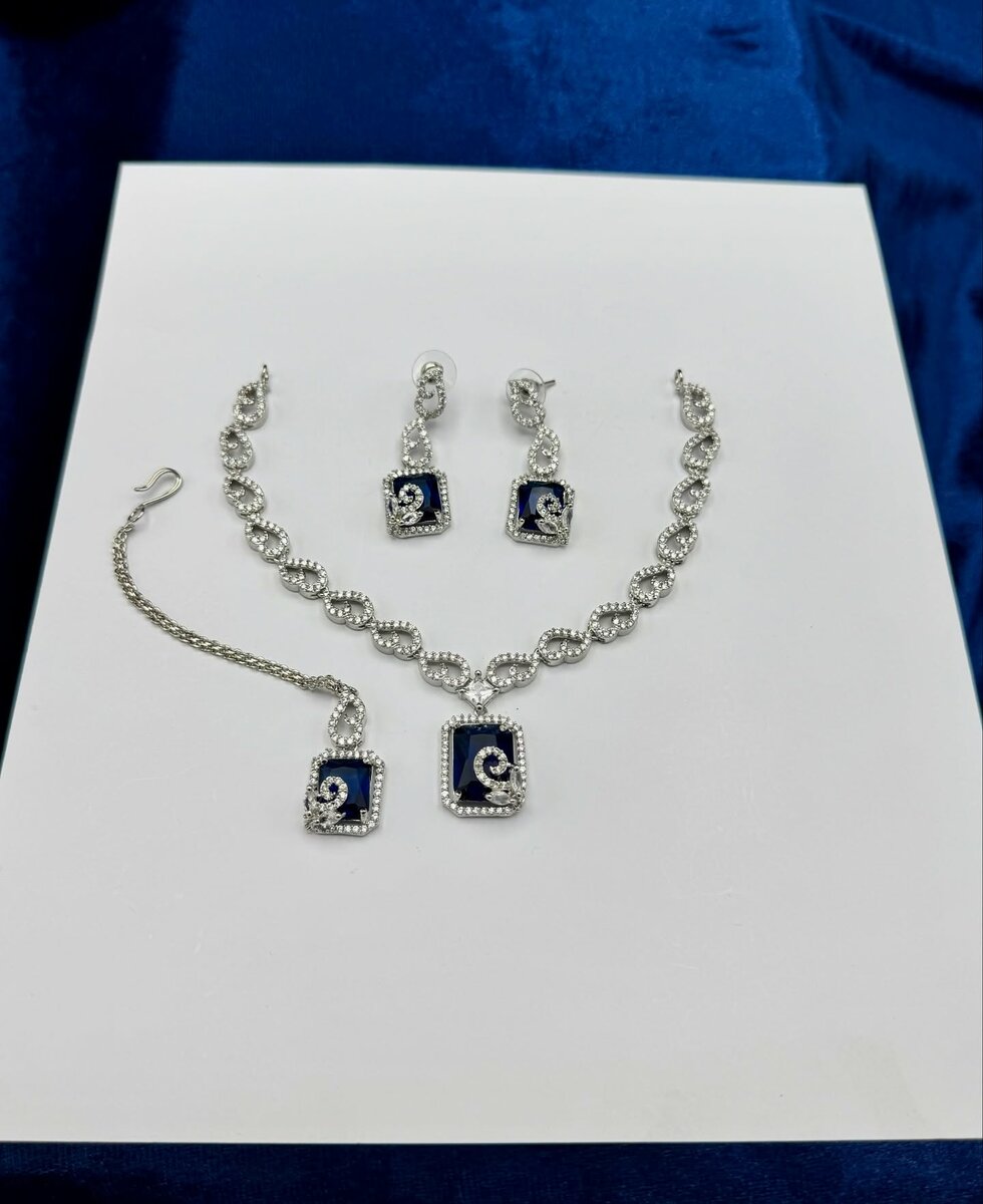 American Diamond 1 karat set