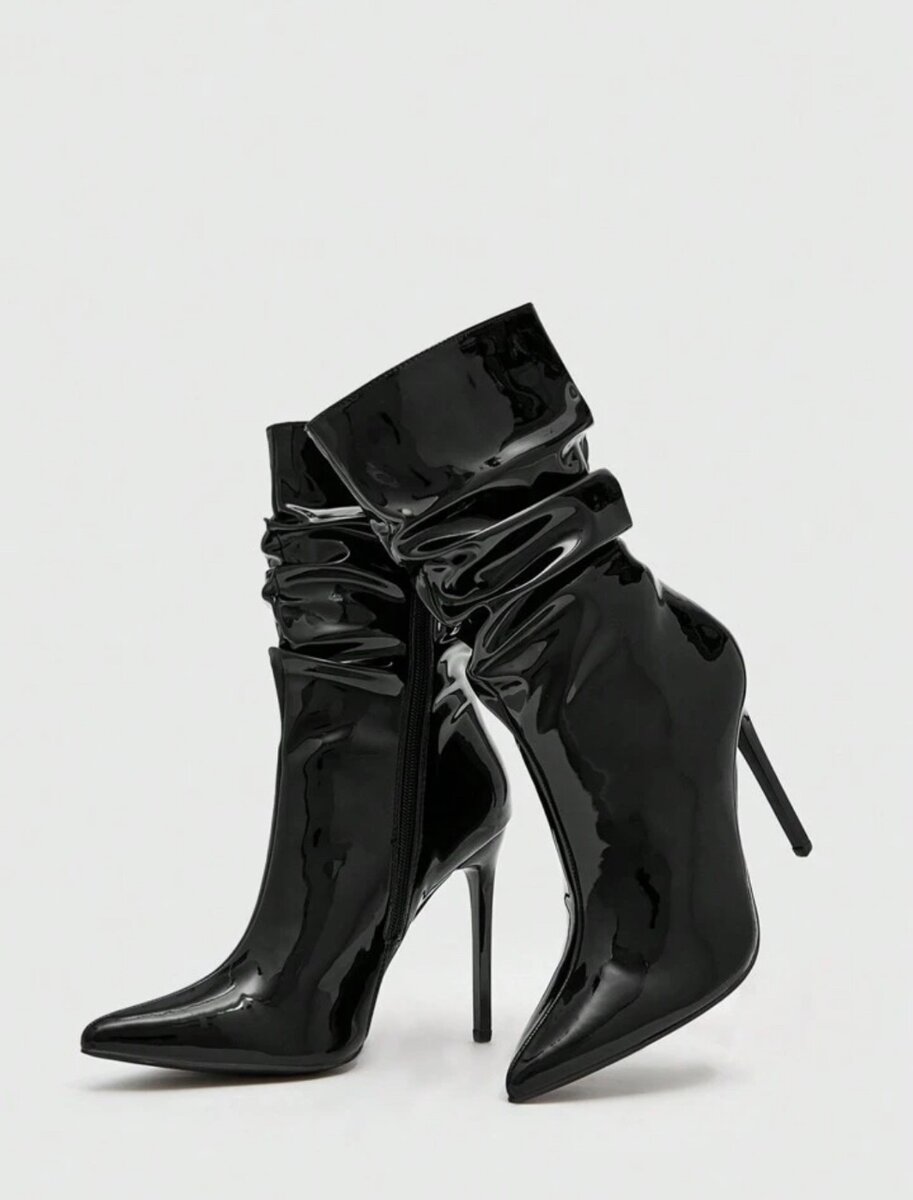 Black ankle boots