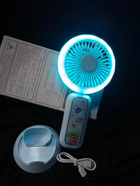 Mini ventilateur LED portable
