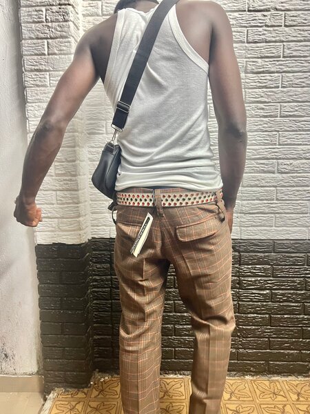 Ceinture tendance en cuir