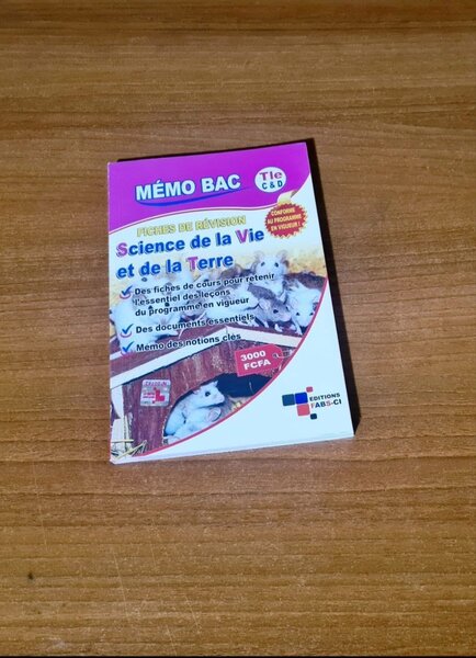 Mémo Bac SVT Révision