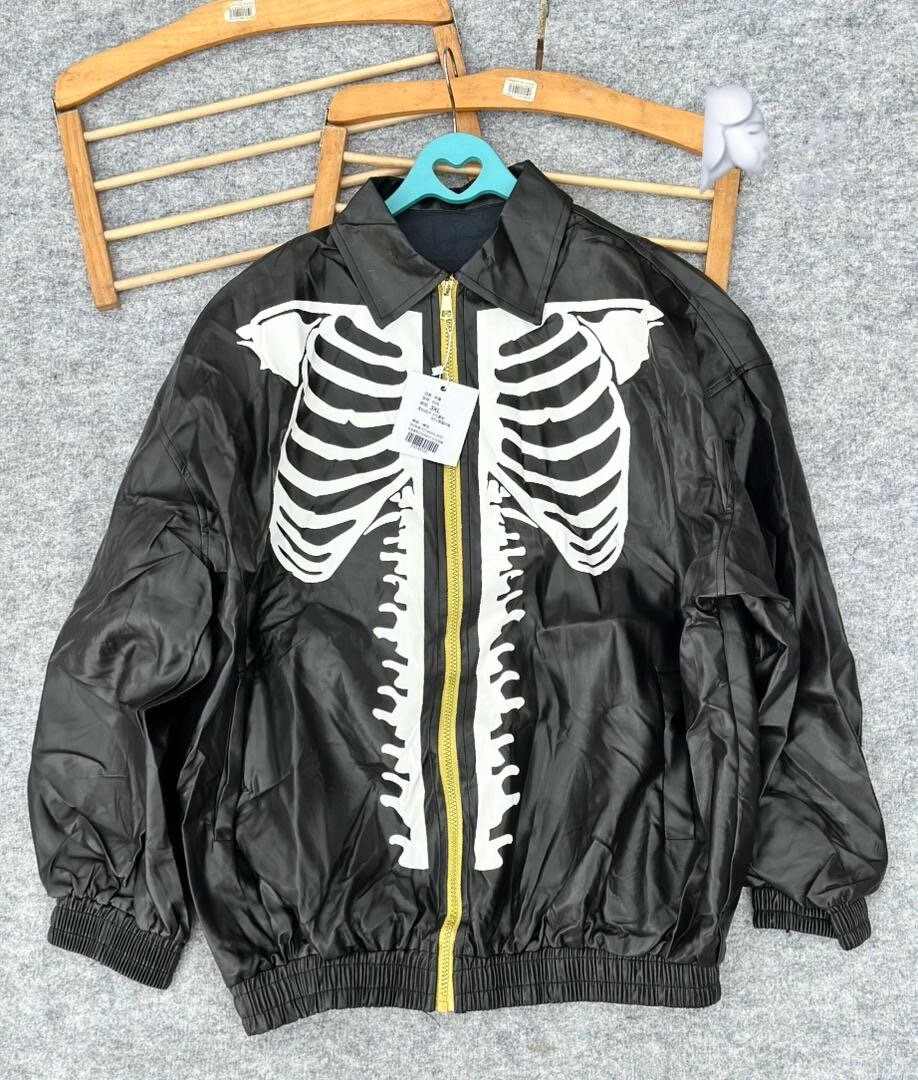 Veste coupe-vent squelettique