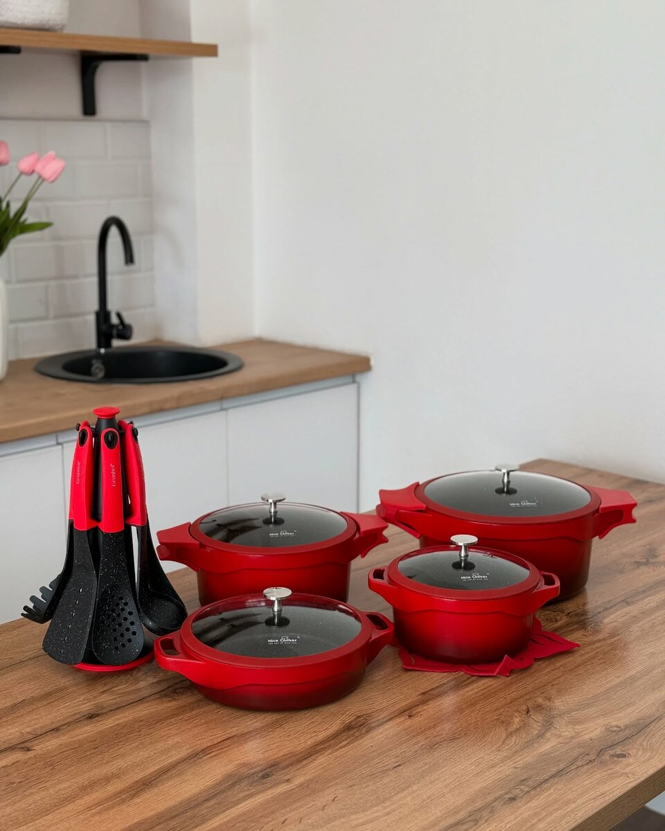 Набор посуды Nice Cooker Helios Series! ❤️