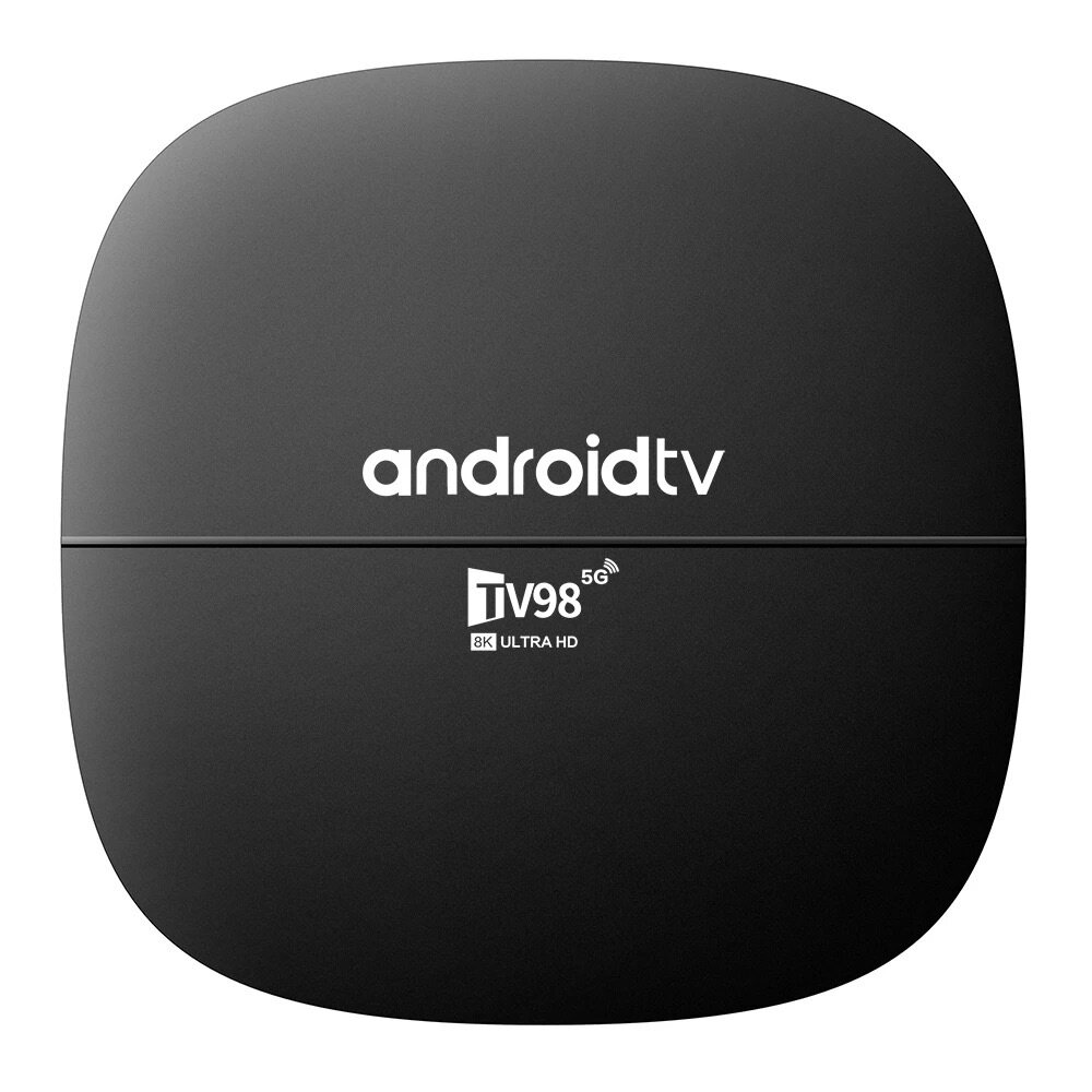 Android TV TV98ATV TV BOX 2.4G/5G double bande Wifi H313 Sup