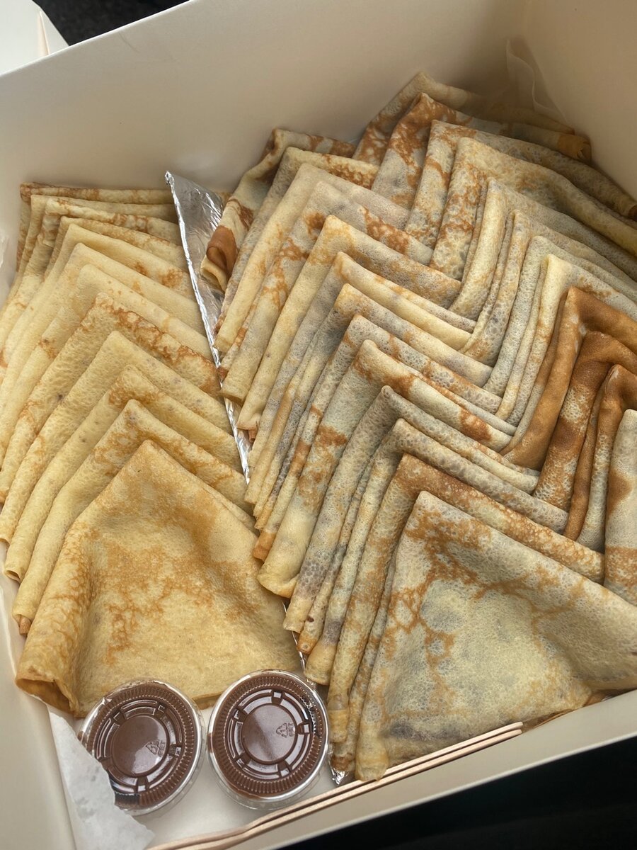 crepes aux nature et chocolat