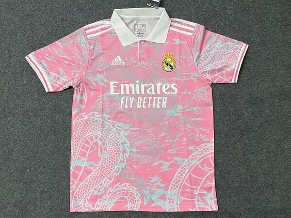 Maillot de Real Madrid Rose et Noir