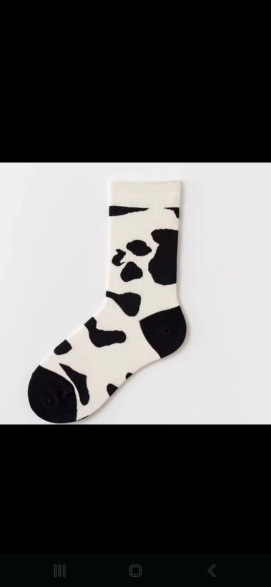 Chaussettes fantaisie en coton