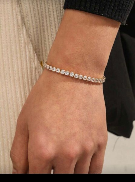 Bracelet élégant en cristaux