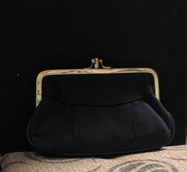 Pochette élégante noire