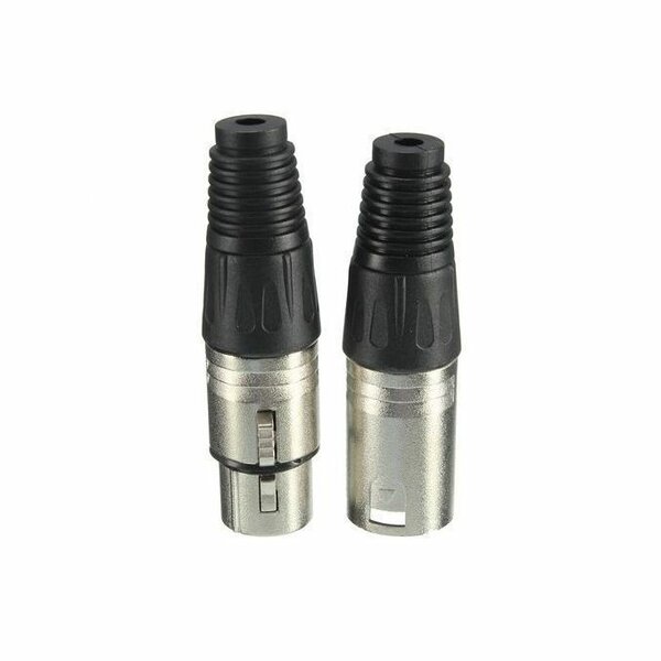 Connecteurs XLR mâle et femelle