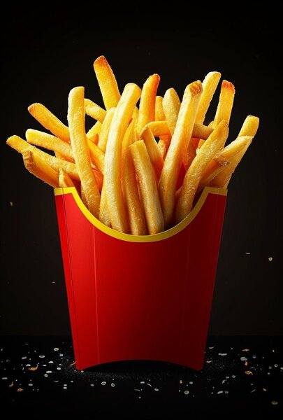 Frites Dorées Croustillantes