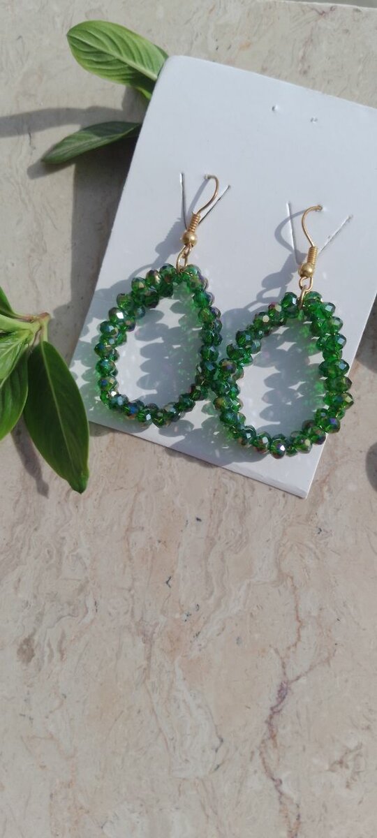 Pearl handmade earings