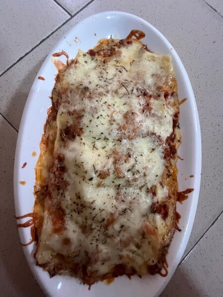 Lasagne maison gratinée