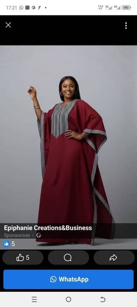 Robe Kaftan Élégante Femme